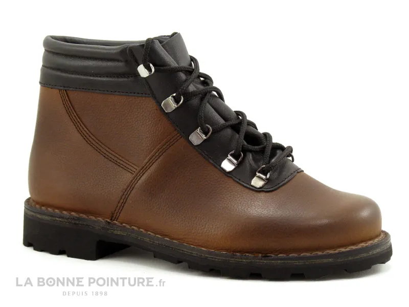 Achat chaussures Gatine Homme Boots, vente Gatine SAVOIE SKI Marron Noir Boots