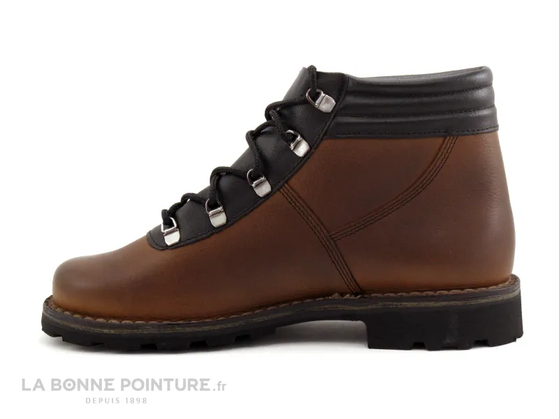 Achat chaussures Gatine Homme Boots, vente Gatine SAVOIE SKI Marron Noir Boots