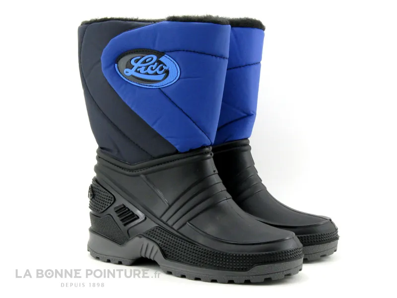 Achat chaussures LICO Junior Bottillon, vente Lico TERRA Bleu Noir - Botte Neige Juniors