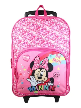 BAGTROTTER Sac à dos à roulettes Minnie So Cool Rose - Rose