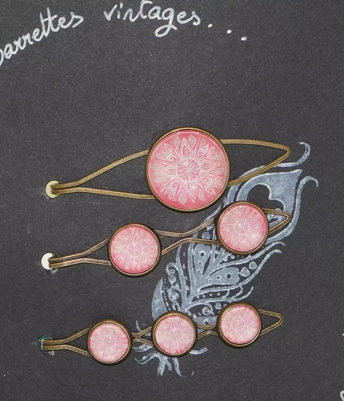 Barrettes à cheveux épingles Mam'Zelle Caboche