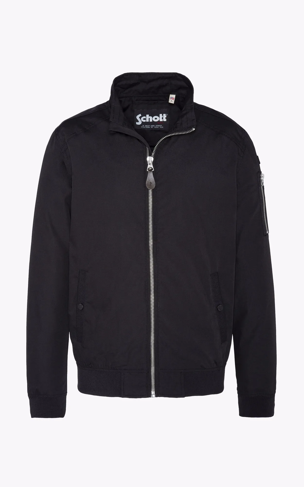 Blouson KENNY Black Schott - La Canadienne - Blousons Textile Black