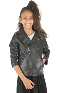 Blouson LC MARLONB noir Schott - La Canadienne - Blousons Cuir Noir