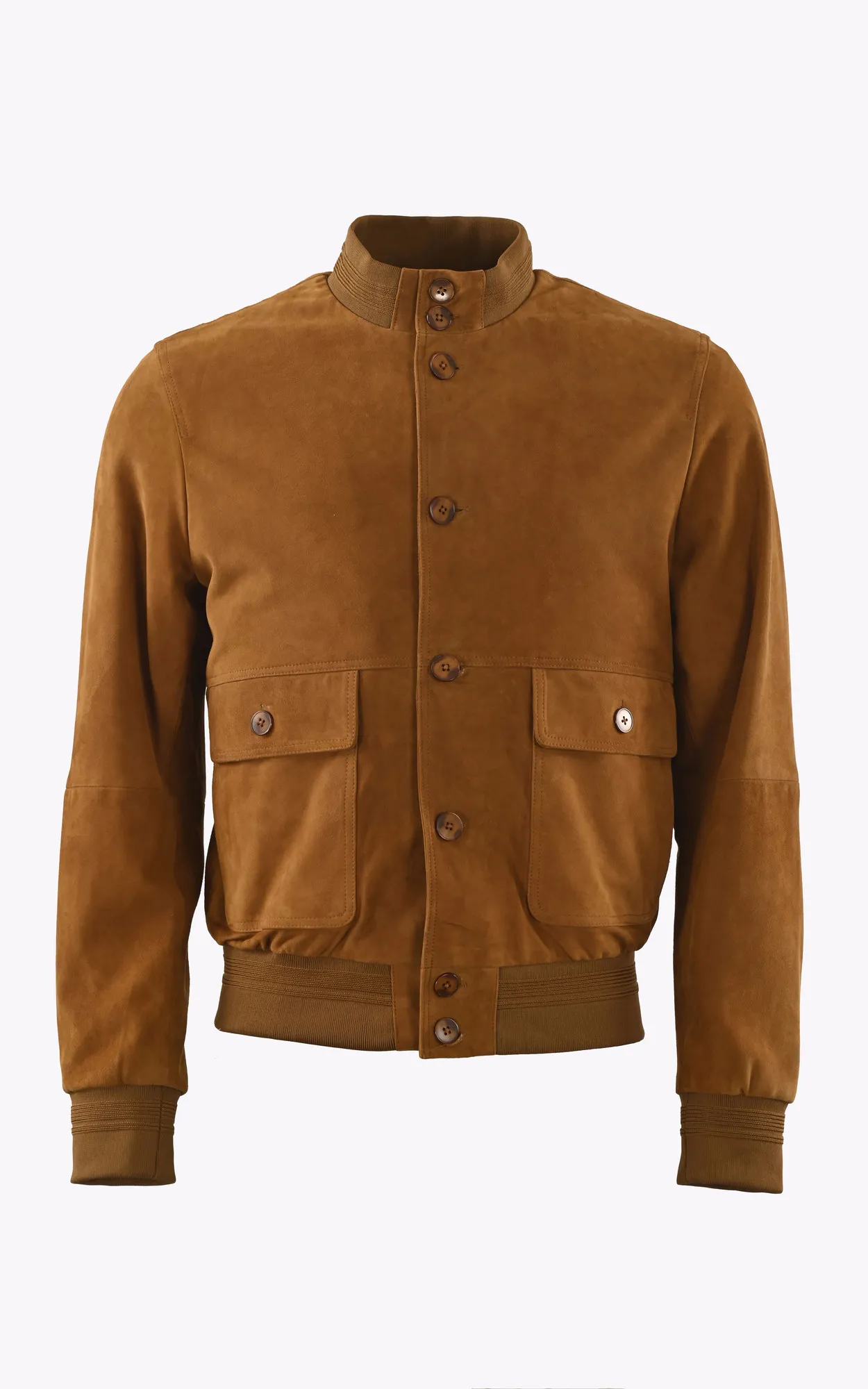 Blouson Starter Serge Pariente - La Canadienne - Blousons Cuir Cognac