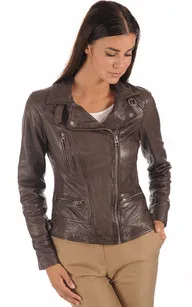 Blouson Video marron Oakwood - La Canadienne - Blousons Cuir Marron