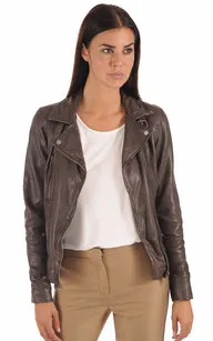 Blouson Video marron Oakwood - La Canadienne - Blousons Cuir Marron