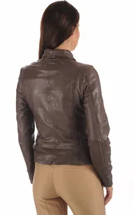 Blouson Video marron Oakwood - La Canadienne - Blousons Cuir Marron