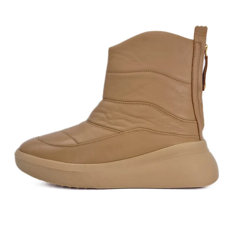 Boots originale en cuir beige - Hōgl - Scarpe chaussures