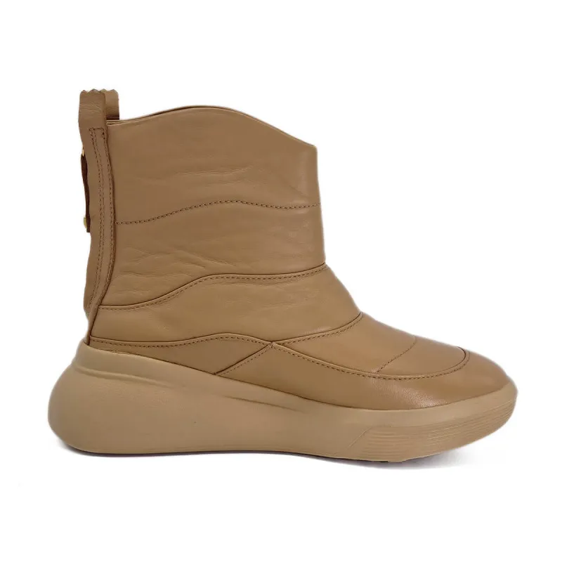 Boots originale en cuir beige - Hōgl - Scarpe chaussures