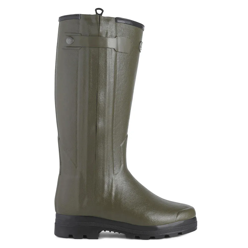 Bottes caoutchouc p. homme Le Chameau » Chasseur «, doublure en laine