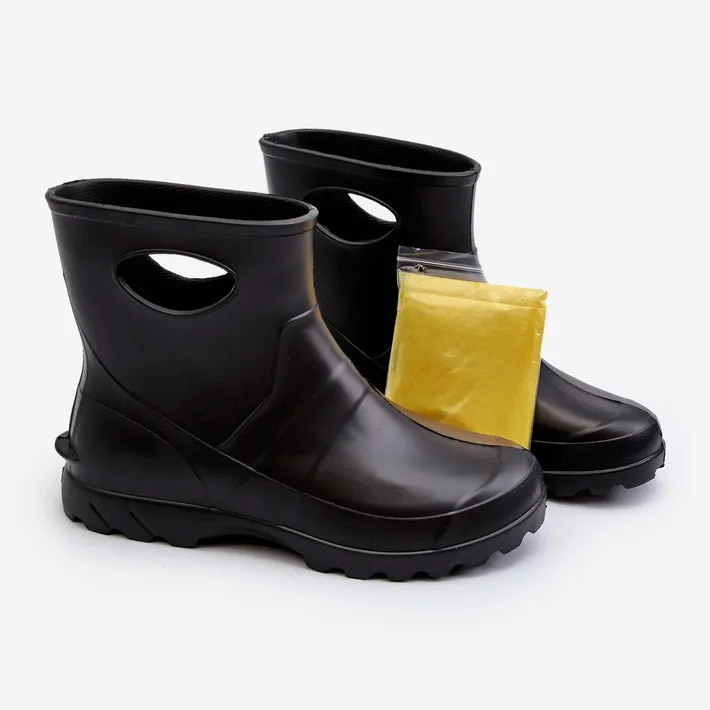 Bottes en Caoutchouc Imperméables Homme Garden 753 LEMIGO Noir le noir