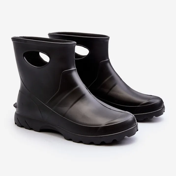 Bottes en Caoutchouc Imperméables Homme Garden 753 LEMIGO Noir le noir