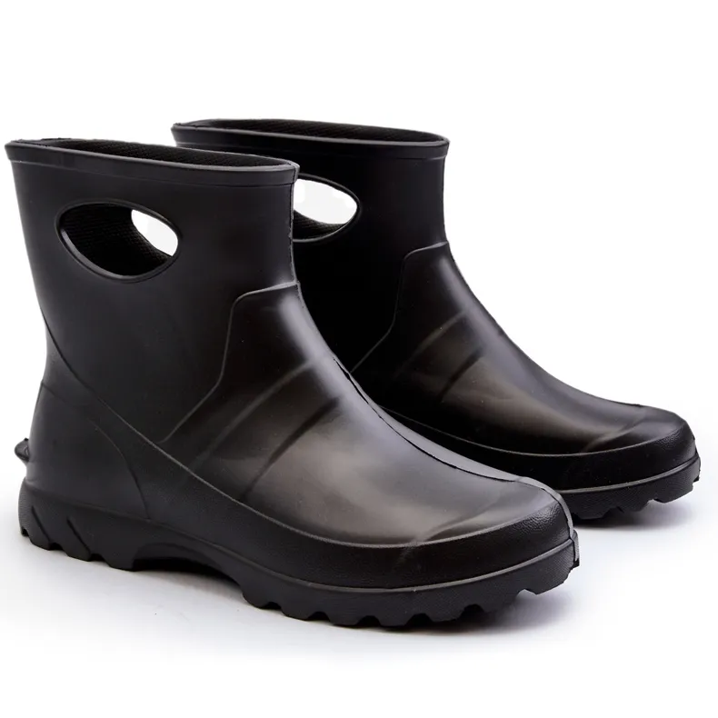 Bottes en Caoutchouc Imperméables Homme Garden 753 LEMIGO Noir le noir