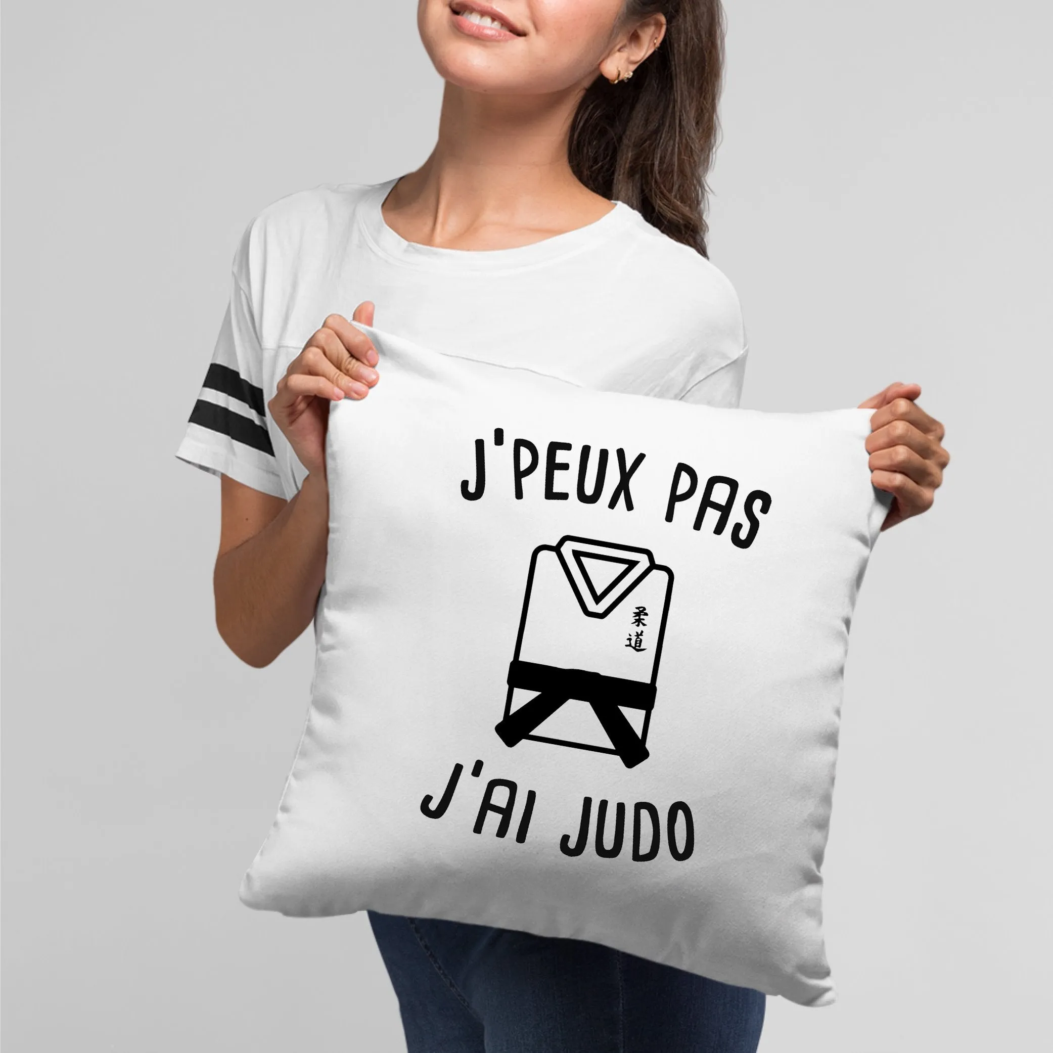 Coussin J'peux pas j'ai judo