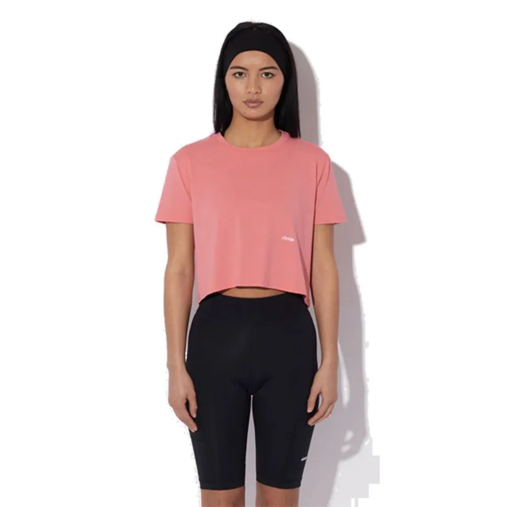 Crop-top de sport Circle Smooth Operator Rose clair pour femme