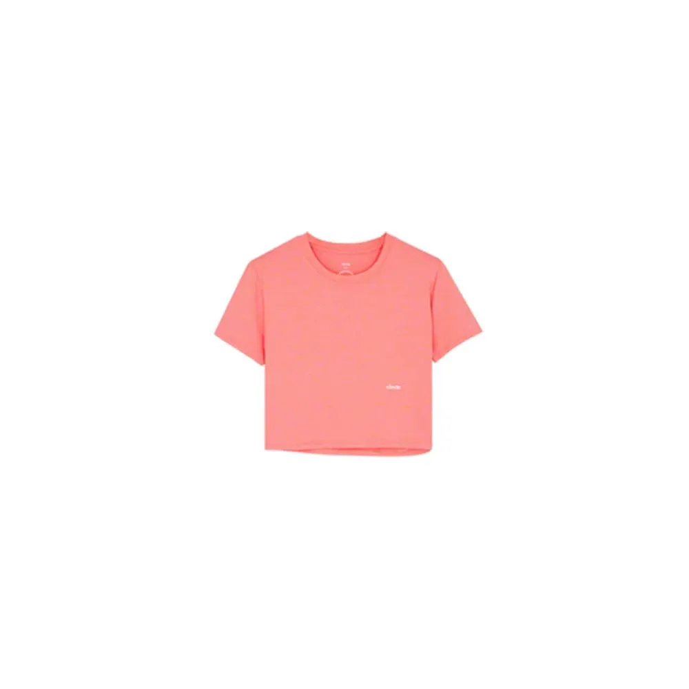 Crop-top de sport Circle Smooth Operator Rose clair pour femme