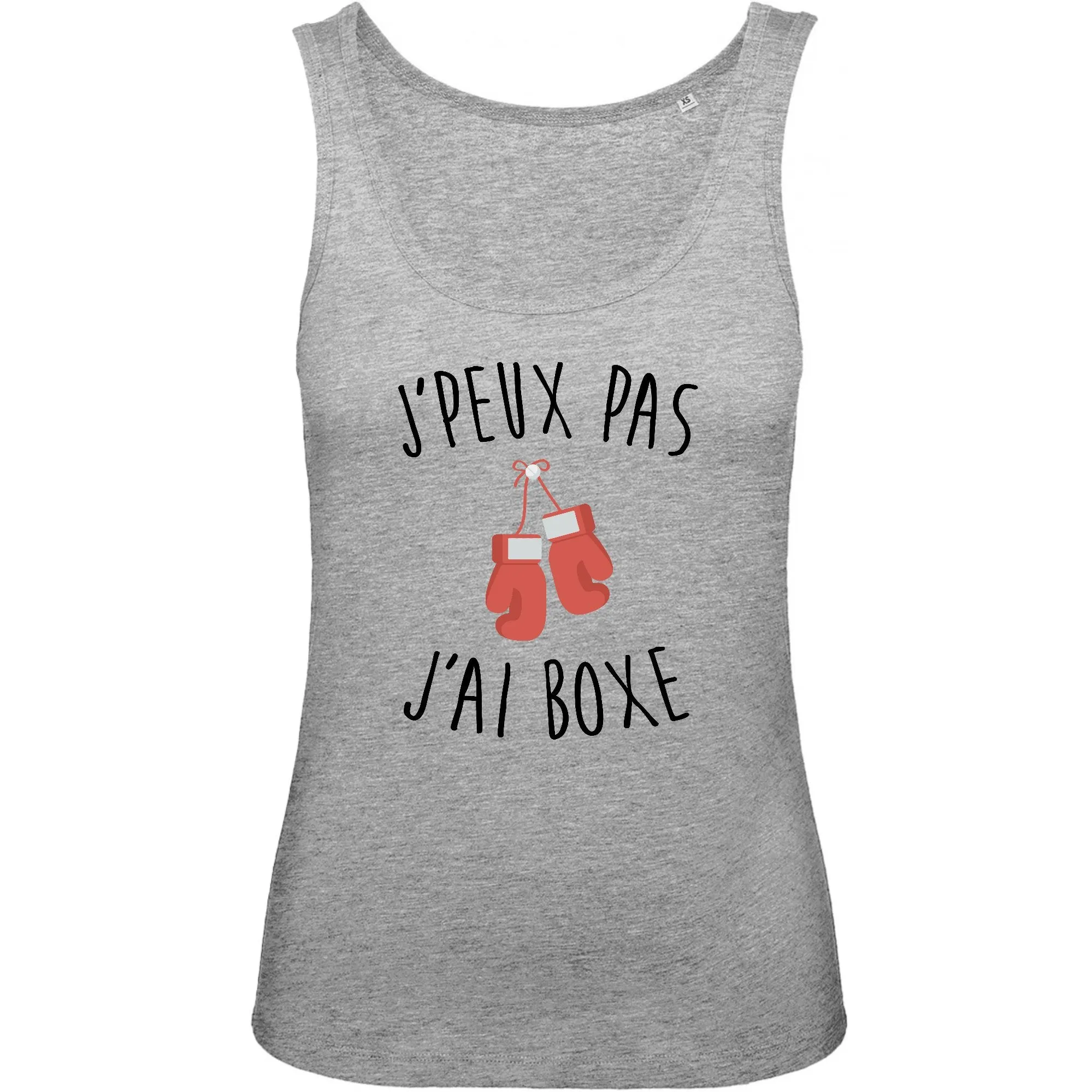 Débardeur Femme J'peux pas j'ai boxe