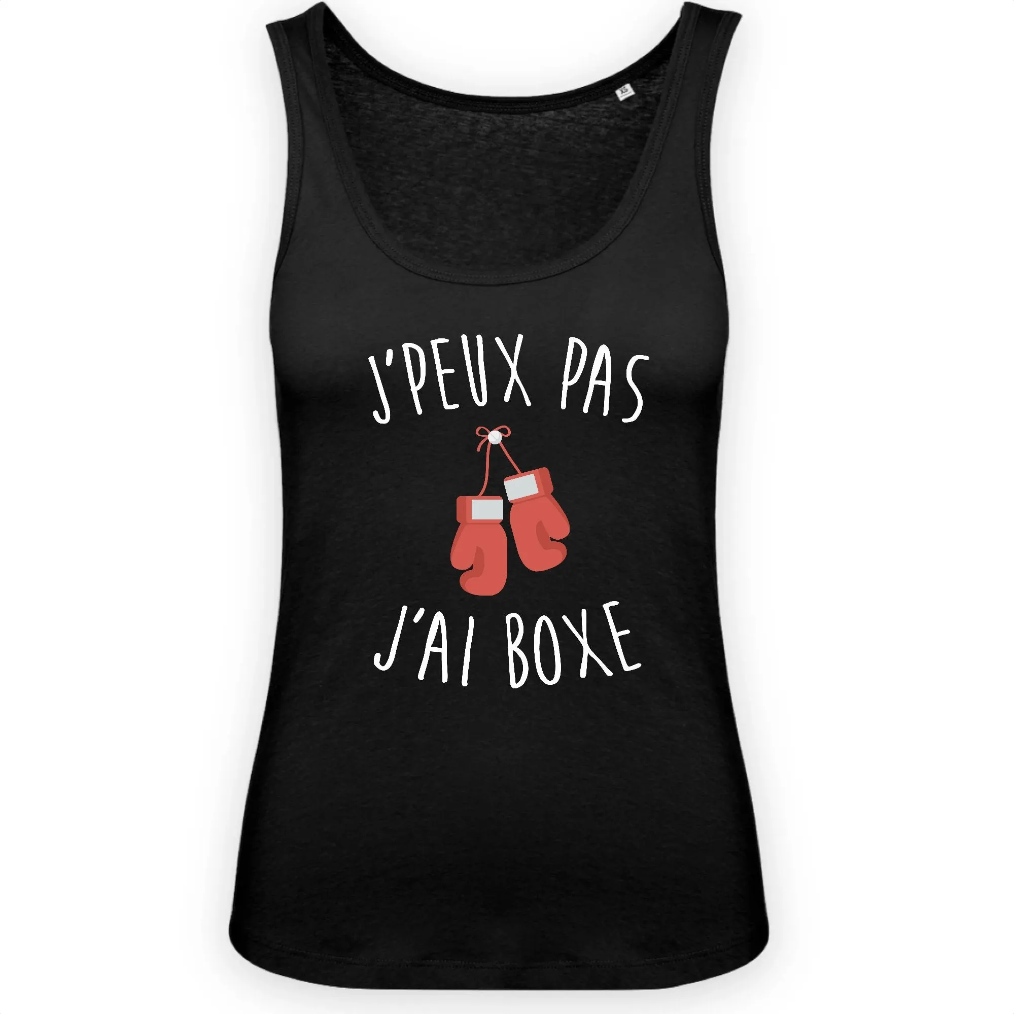 Débardeur Femme J'peux pas j'ai boxe