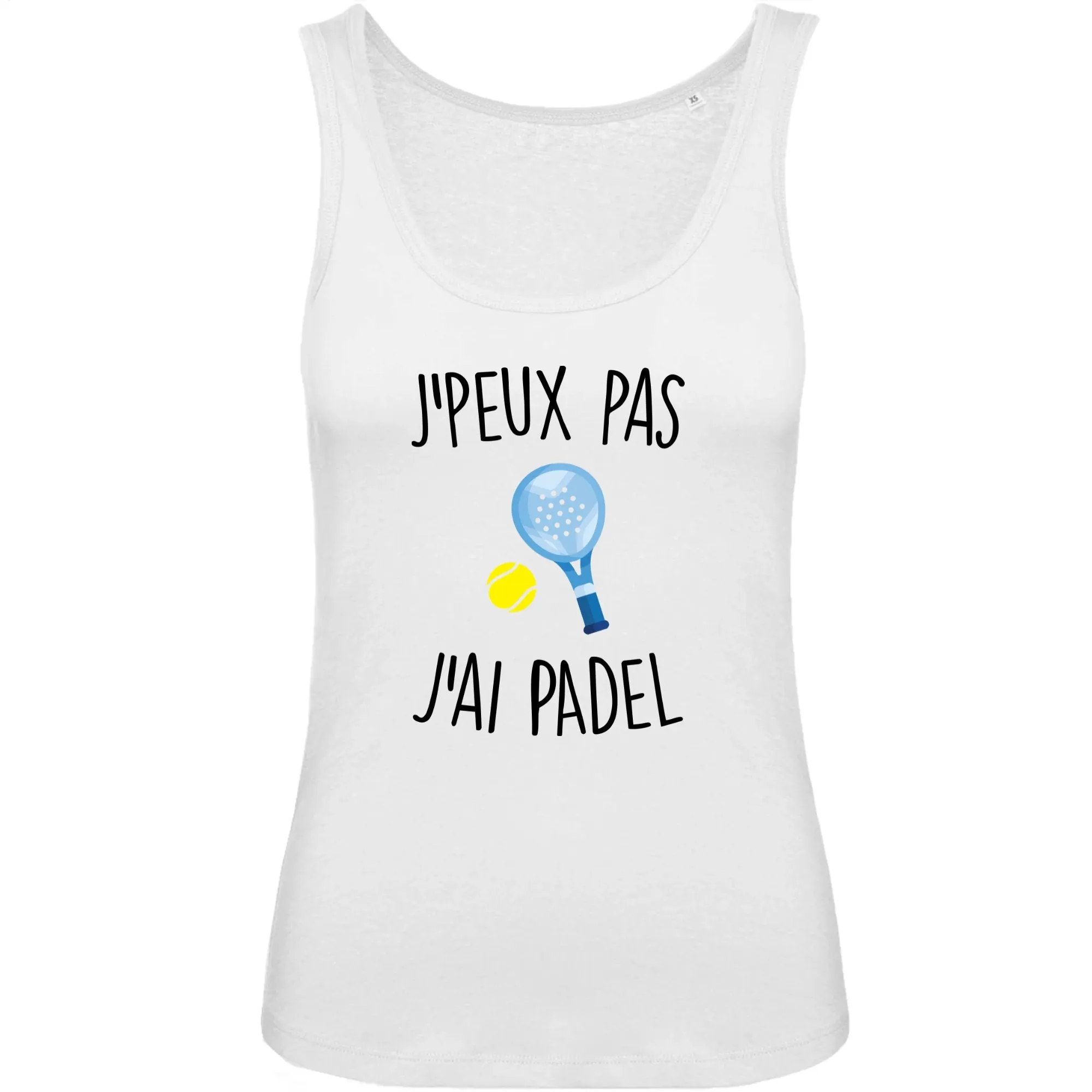 Débardeur Femme J'peux pas j'ai padel