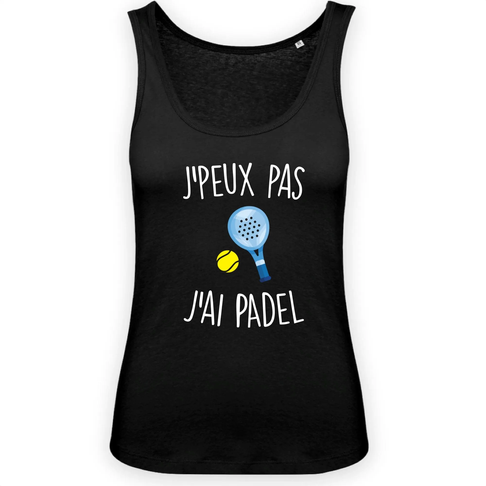 Débardeur Femme J'peux pas j'ai padel