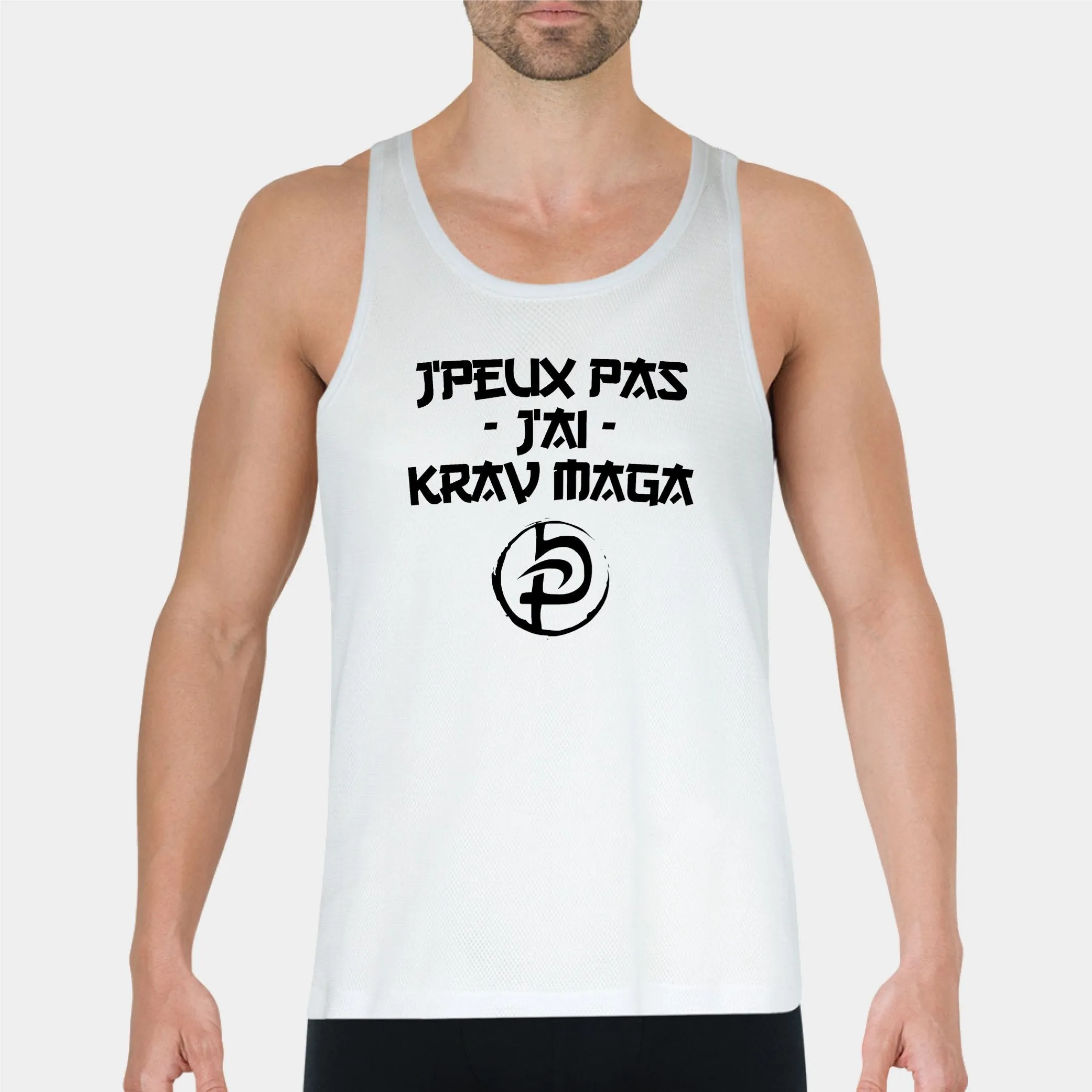 Débardeur Homme J'peux pas j'ai krav maga