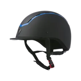 Equithème - Casque d'équitation insert colorés Bleu