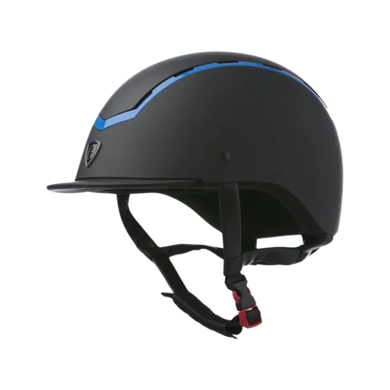 Equithème - Casque d'équitation insert colorés Bleu