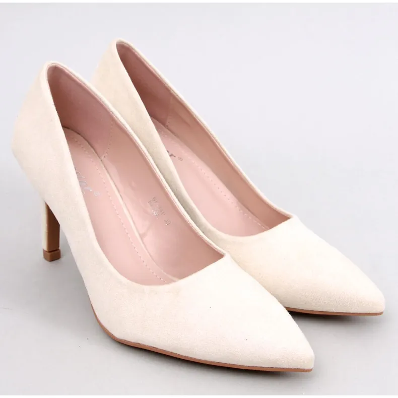 Escarpins classiques femme Eurielle Beige
