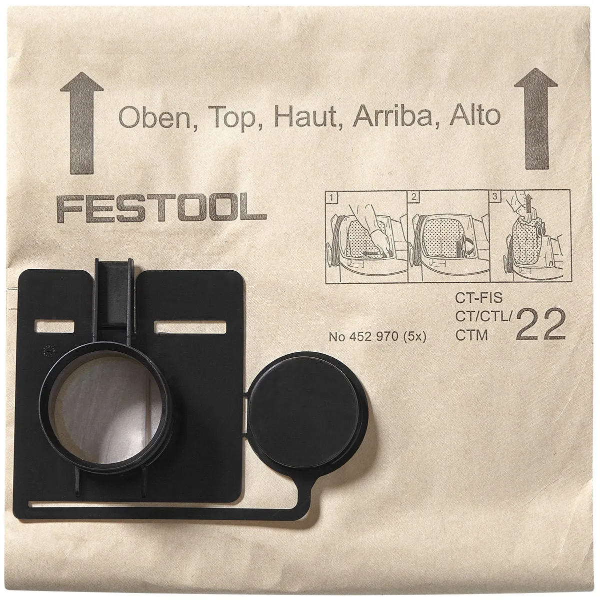 Festool Sacchetto filtro FIS-CT 55/5
