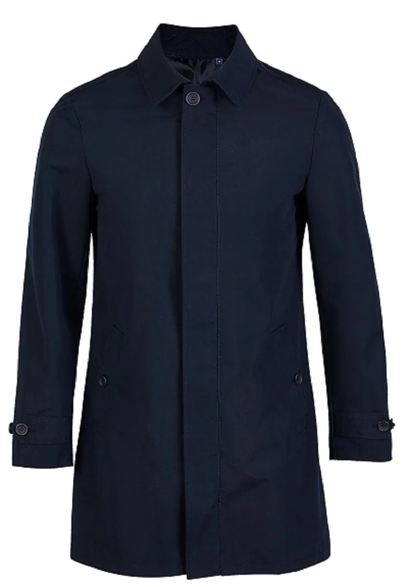 Gabardine trench homme - 03176 - bleu nuit 