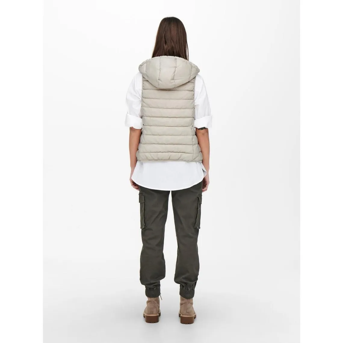 Gilets anti-froid beige en nylon | 3 Suisses