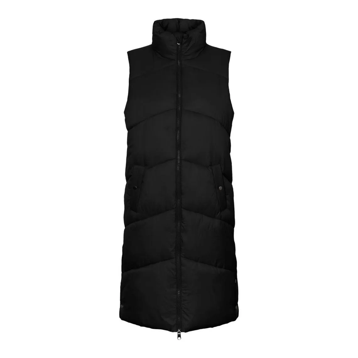 Gilets anti-froid Col haut Sans manches noir Yule | 3 Suisses