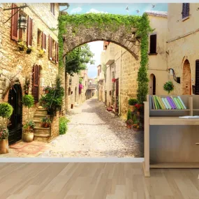 Italien de Toscane - PAPIER PEINT VINYLE