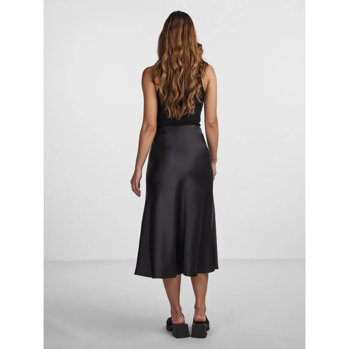 Jupe midi noir Faye | 3 Suisses