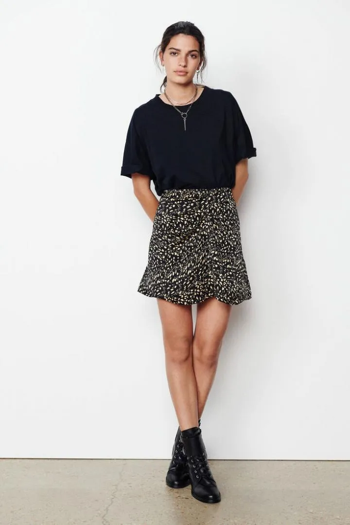 JUPES & SHORTS ba&sh Femme | EVA. Noir