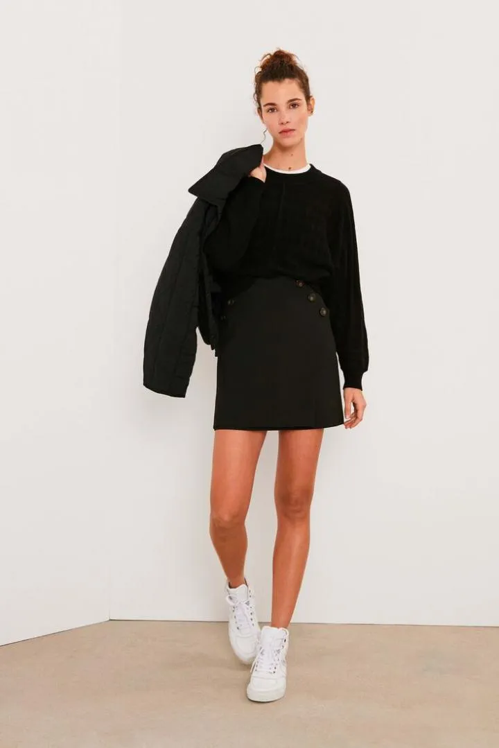 JUPES & SHORTS ba&sh Femme | KARA. Noir