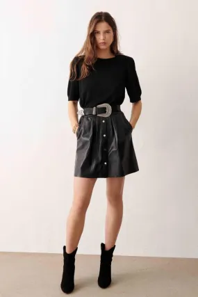 JUPES & SHORTS ba&sh Femme | PLUME. Noir