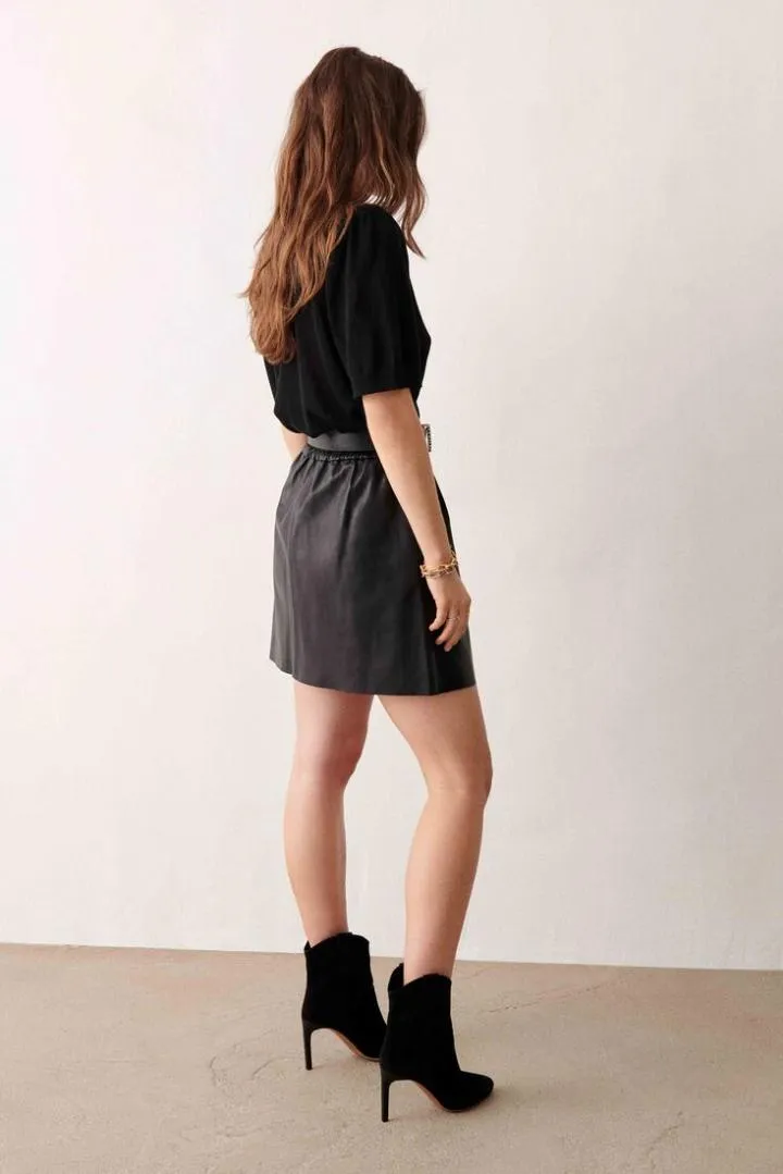 JUPES & SHORTS ba&sh Femme | PLUME. Noir