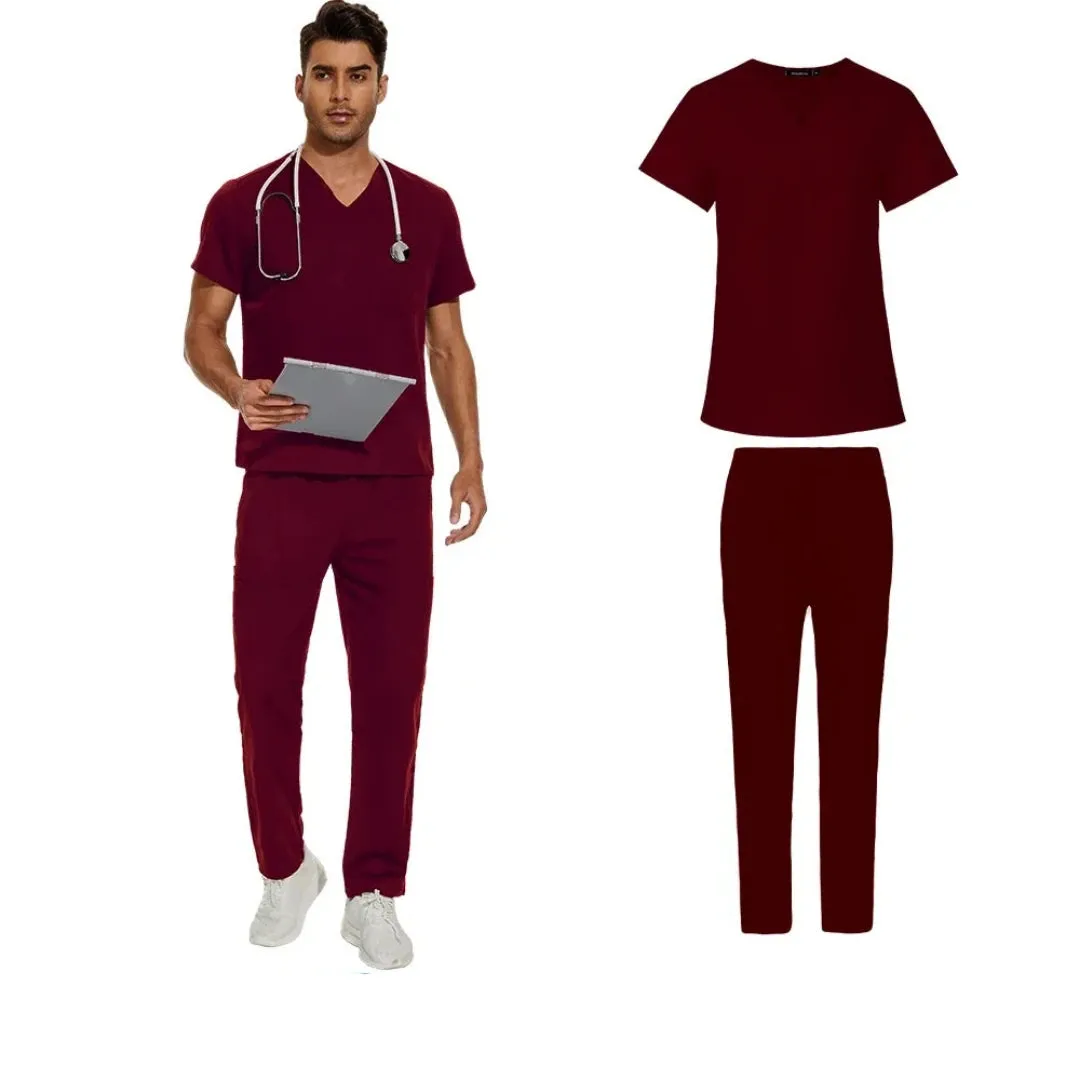 Karlo | Homme Tuniques Ensemble De Médecin Vêtements De Travail | Coupe Confortable