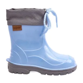 Lemigo Bottes en caoutchouc pour enfants Kimmy Blue GoKids 951 bleu