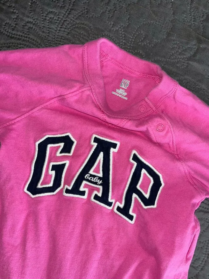 Lot de 2 combinaisons Baby Gap 12/18 mois - GAP - 12 mois  | Beebs