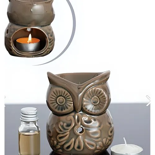 Moule silicone hibou diffuseur huile essentielle bougie bougie tealight, aromatiques, désodorisant naturelle, aromathérapie k106
