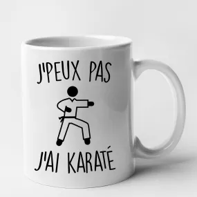 Mug J'peux pas j'ai karaté