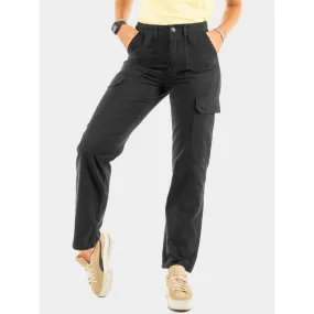 Pantalon cargo malfy noir femme - Only | wimod