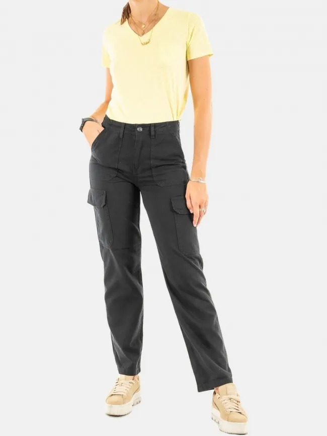 Pantalon cargo malfy noir femme - Only | wimod