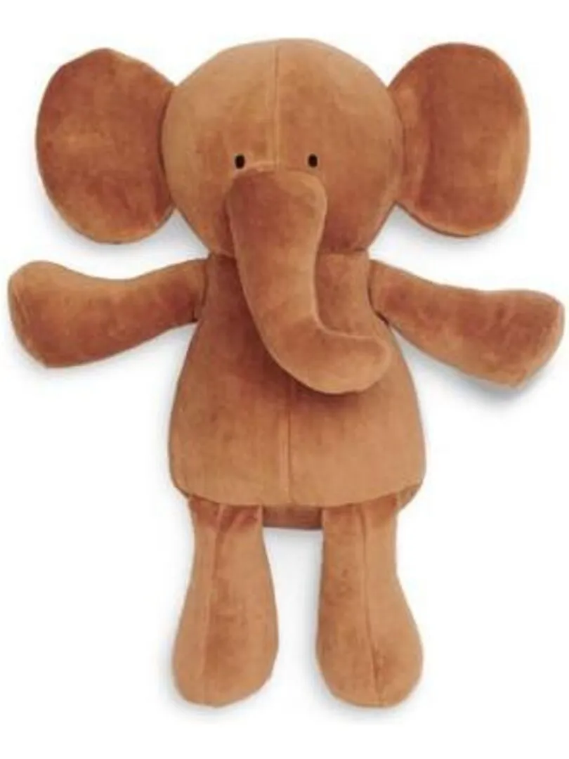 Peluche Elephant Caramel - Jollein - Marron