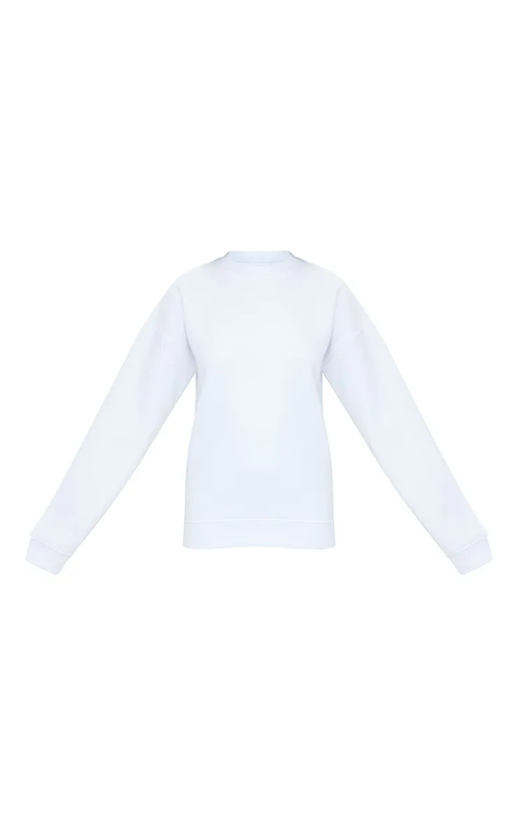 Petite Sweat oversize classique blanc