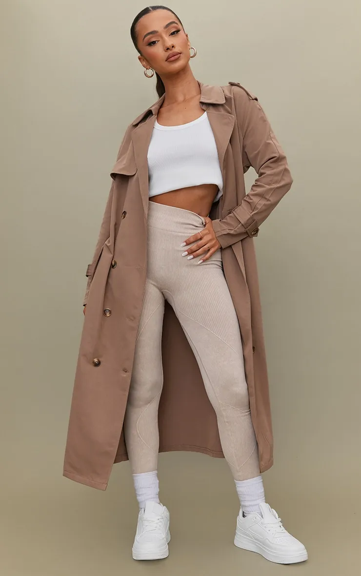 Petite Trench oversize taupe