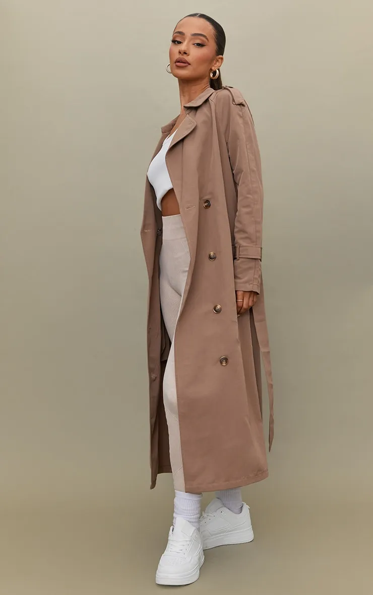 Petite Trench oversize taupe