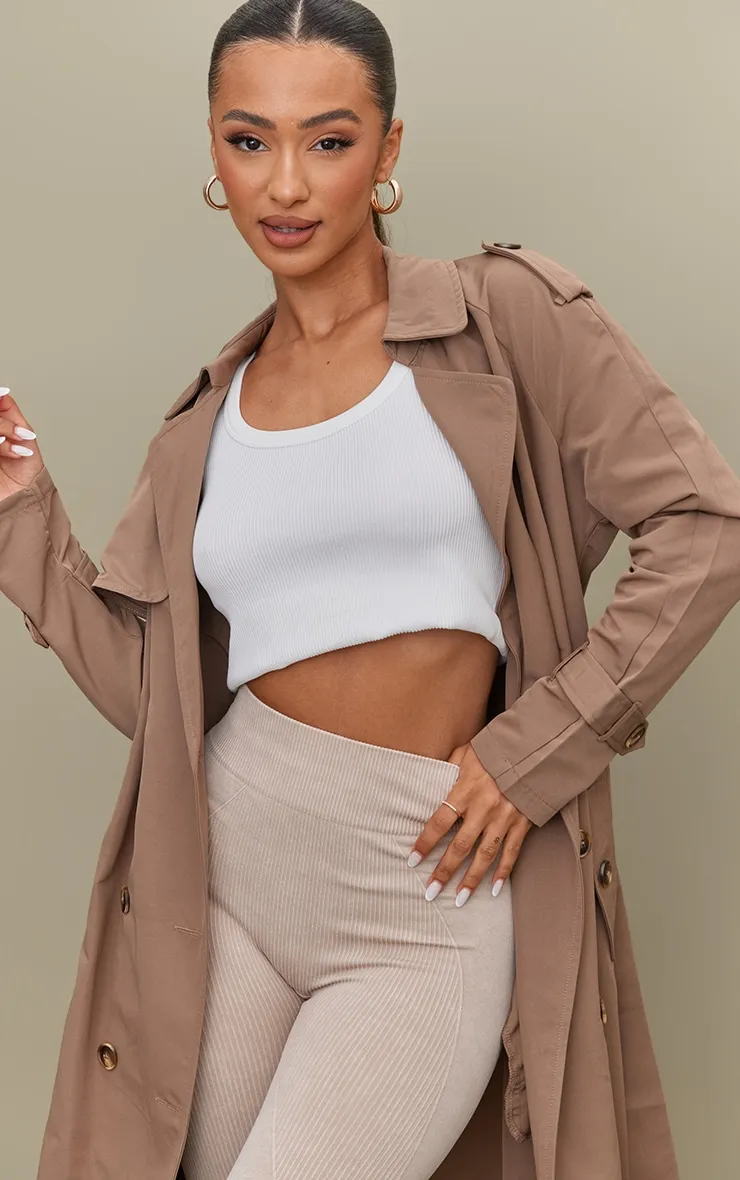 Petite Trench oversize taupe